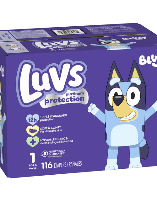 Load image into Gallery viewer, Platinum Protection Baby Diapers Size 1, 116 Count (Select for More Options)
