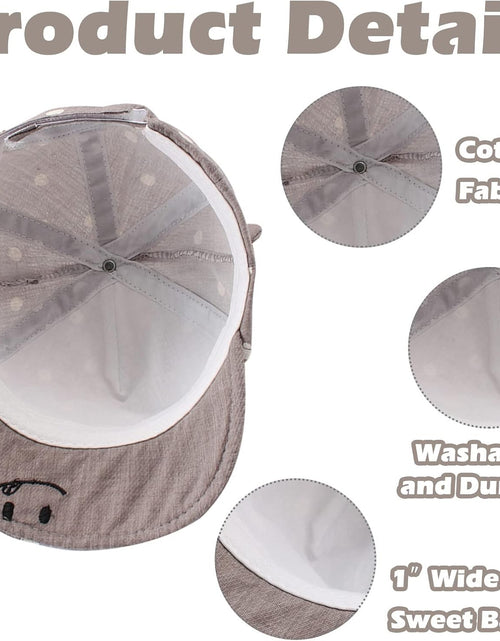 Load image into Gallery viewer, Baby Duck Cap Infant Kids Sun Hat Bear Cute Cartoon Caps Spring Summer
