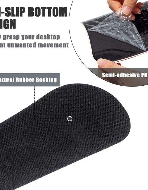 Load image into Gallery viewer, Keyboard Wrist Rest and Mouse Pad with Wrist Support, Memory Foam Set for Gaming and Office, Comfortable &amp; Lightweight for Easy Typing &amp; Pain Relief (White Butterflies)
