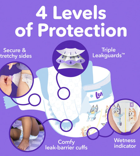 Platinum Protection Baby Diapers Size 1, 116 Count (Select for More Options)